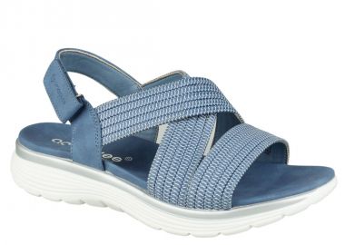 Πέδιλα γυναικεία | Ανατομικά | Amarpies | ABZ23544 | Jeans - Amarpies - 